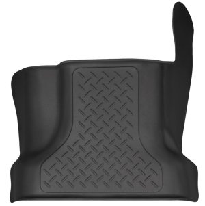 Ford SuperDuty Floor Liner - Center Hump - Husky Liners - WeatherBeater - Black - 2015
